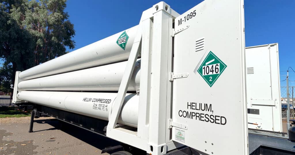 helium tube trailer