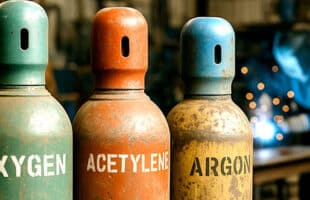 welding gas cylinders oxygen acetylene argon